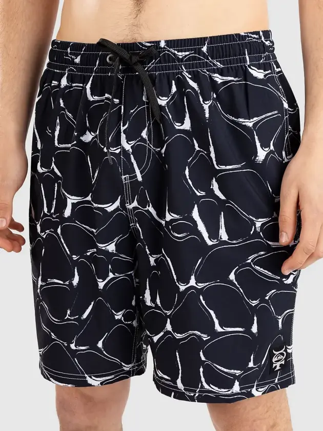 Mercury Straight Volley 19Nb Boardshorts svart