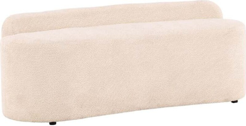 Pocatello sofa 2 seter hvit.