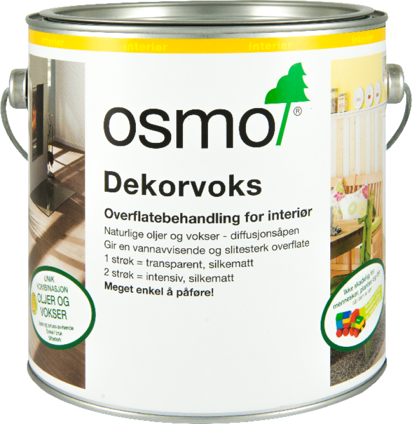Dekorvoks 3161 Ibenholt 2,5L