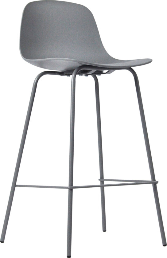 Whitby barstol , counterstol grå.