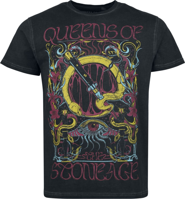 T-skjorte - Neon Sacrilege - S til 4XL - Herrer - koksgrå