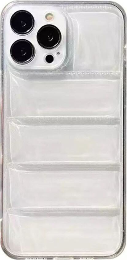 iPhone 13 Pro Max 3D Fleksibelt Plastdeksel - Gjennomsiktig