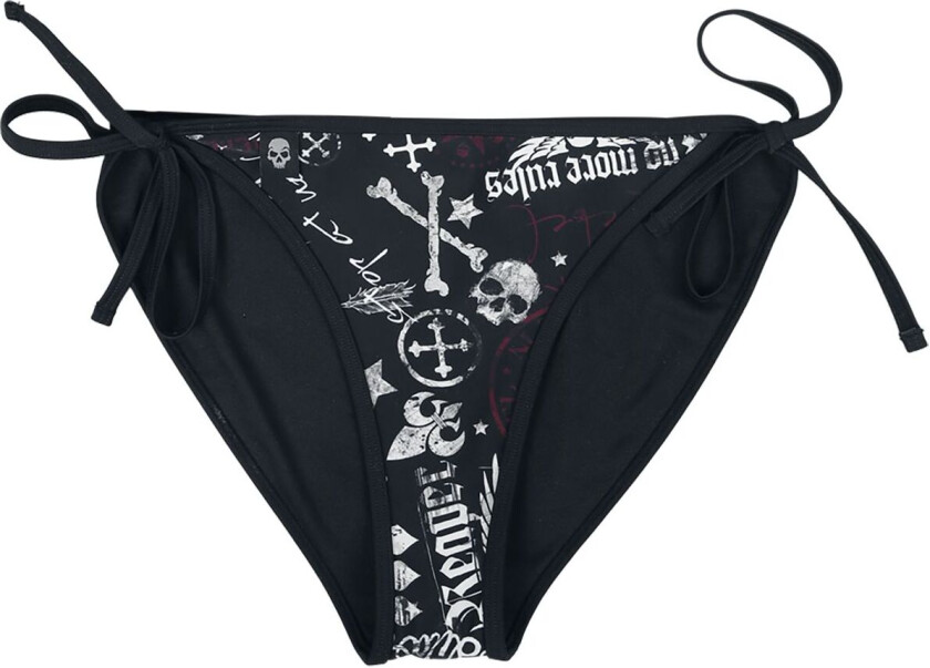 Bikinitruse - Mix og Match - S til XXL - Damer - svart