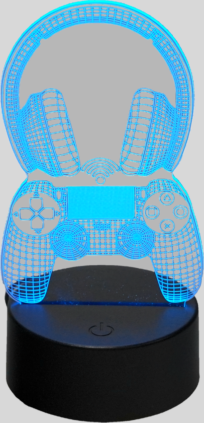 3D LED Lampe - Controller&Headset