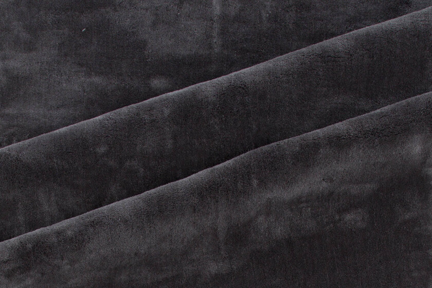 Undra teppe 240x170 cm polyester mørkegrå.