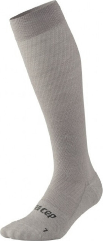 Flight Socks Tall, løpesokker, dame, lysegrå