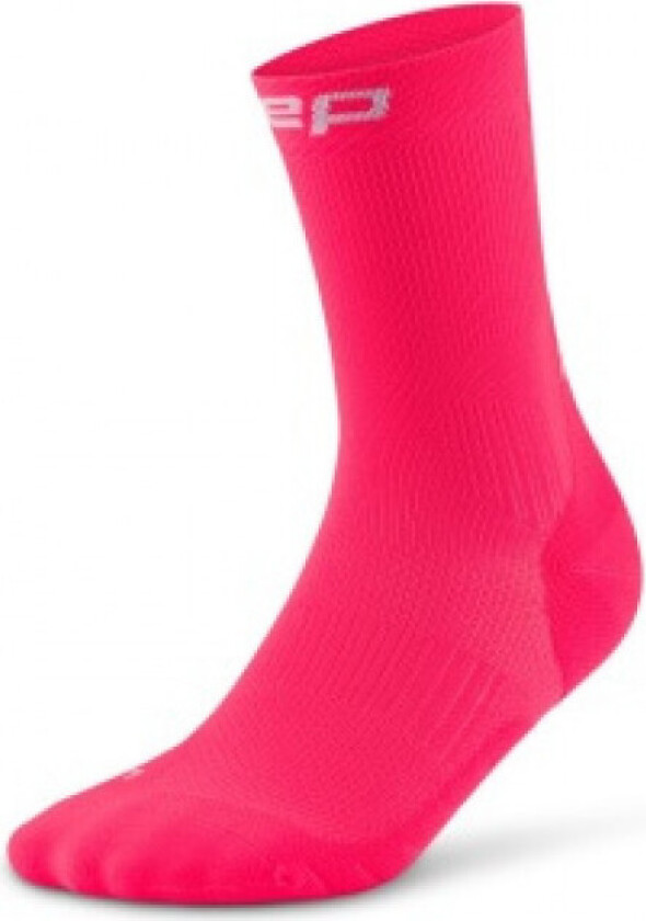 Core Run Socks Mid Cut 5.0, løpesokker, herre, rosa