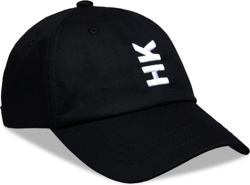 Cotton Twill Baseball Cap - Black - ONE SIZE