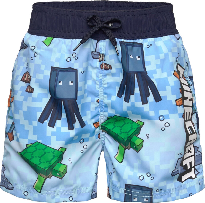 Shorts Swim Minecraft Badeshorts Blue Lindex