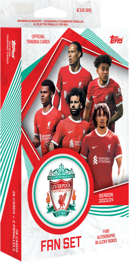 Topps Liverpool Fan Set Toys Puzzles And Games Games Card Games Multi/patterned Topps Match Attax