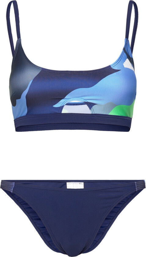 Ce Camo Bik Set Sport Bikinis Bikini Sets Blue Adidas Sportswear