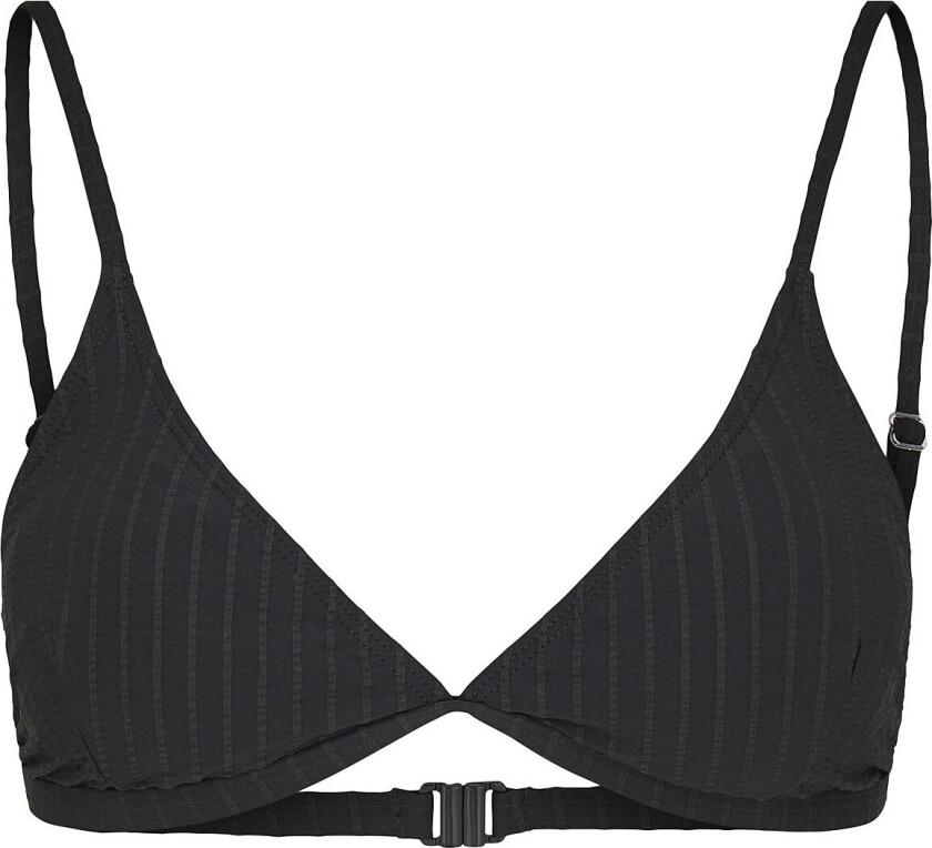 Solid Estee Bikini Top Swimwear Bikinis Bikini Tops Triangle Bikinitops Black Becksöndergaard