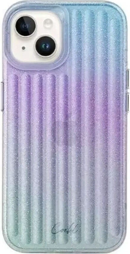 iPhone 14 Plus fleksibelt bakdeksel Coehl Linear m. Glitter - Stardust