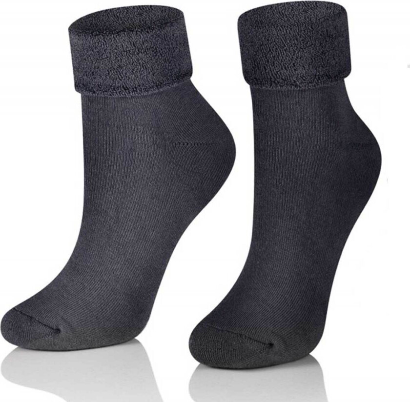 Myke kosesokker med plysjfrotté inni • herresokker