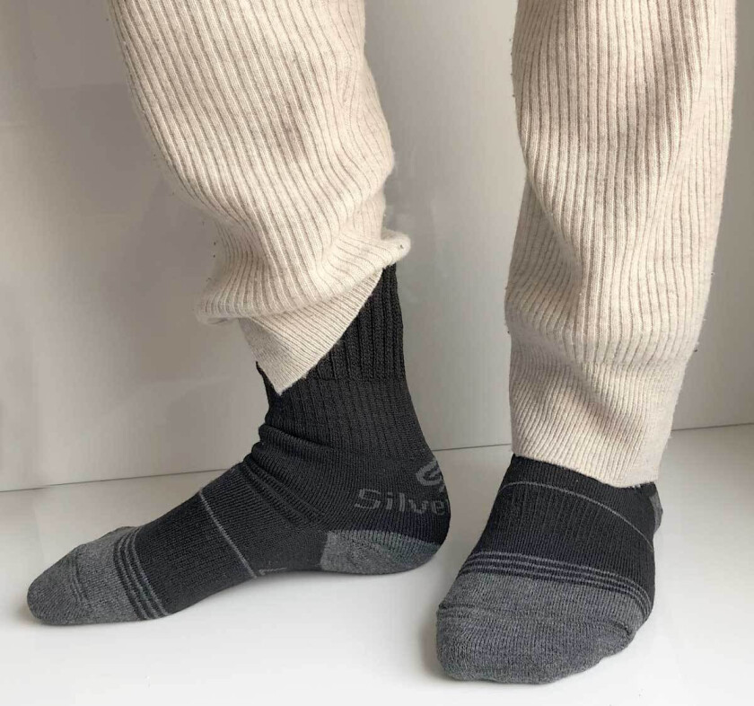 Medic Deo diabetiske ullsokker med myk frotté - sokker som ikke strammer