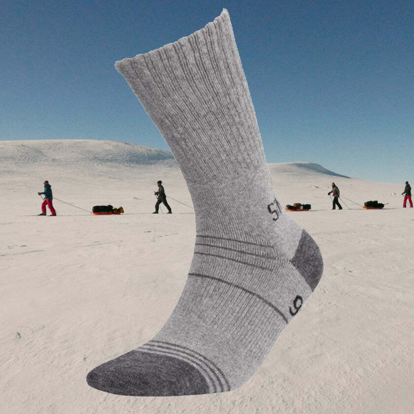 Ull frotté tursokker - sokker som ikke strammer