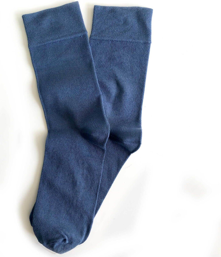 Pakke med blå bambus dressokker