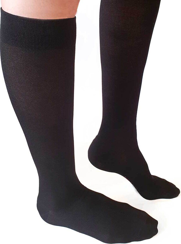 Flysokker/kompresjonsstrømper med bomull