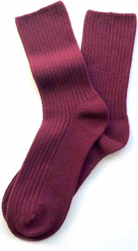 Dame ullsokker med cashmere – sokker som ikke strammer