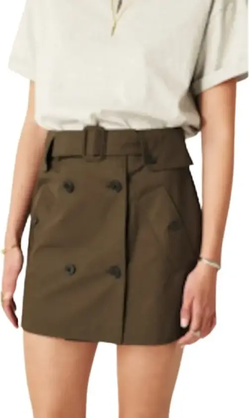 Dame, Skjørt, Grønn, S