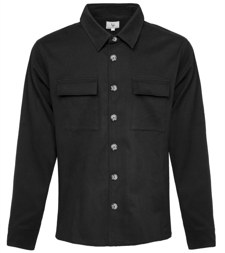 Sunny Shirt Black XL Cotton twill overshirt