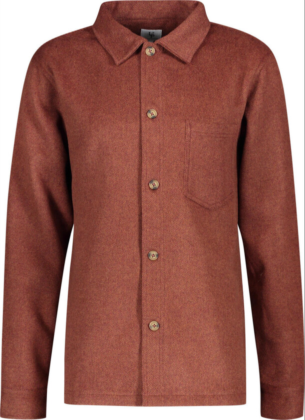 Aligo Overshirt Rust XXL Wool twill overshirt