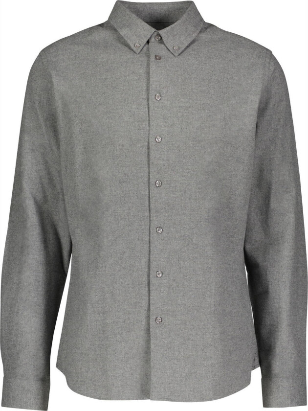 Albin Shirt Grey XL Brushed twill shirt