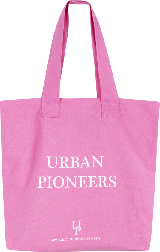 UP Recycled Tote Bag Sachet Pink One Siz Recycled cotton shoulder bag