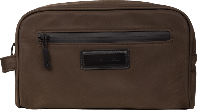 River Wash Bag Brown One Size Nylon toiletry bag