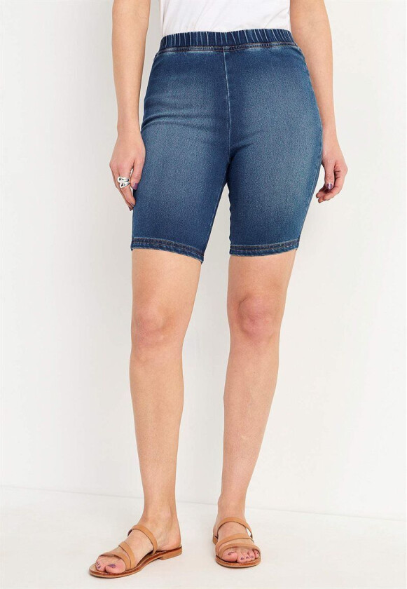 Sykkelshorts i denim Olga 34/36