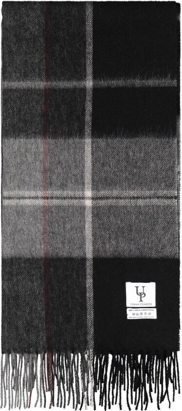 Bea Scarf- Black Check One Size Wool scarf