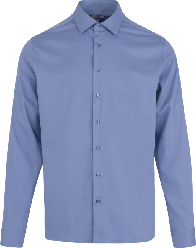 Tommaso Shirt Blue XXL Stretch twill bamboo shirt