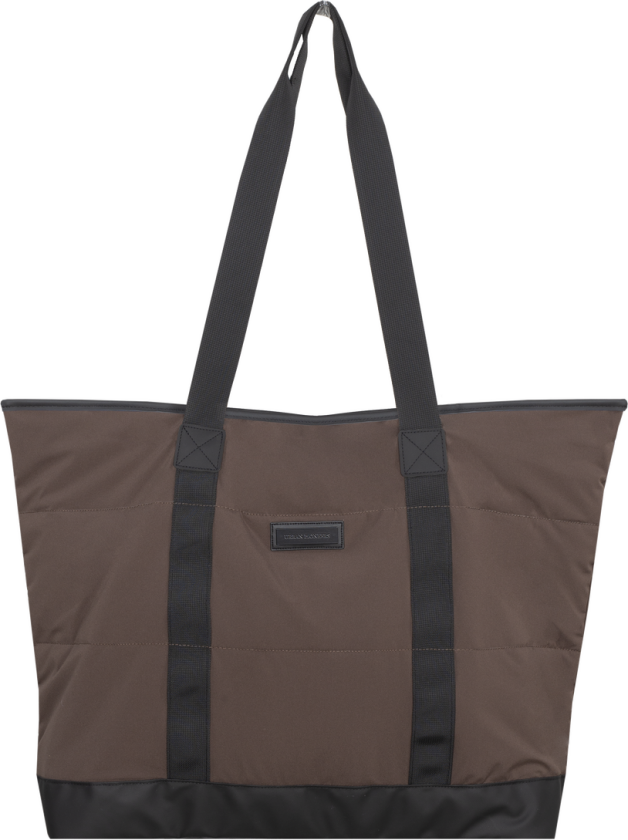 Liv Tote Chocolate One Size Puffer tote bag