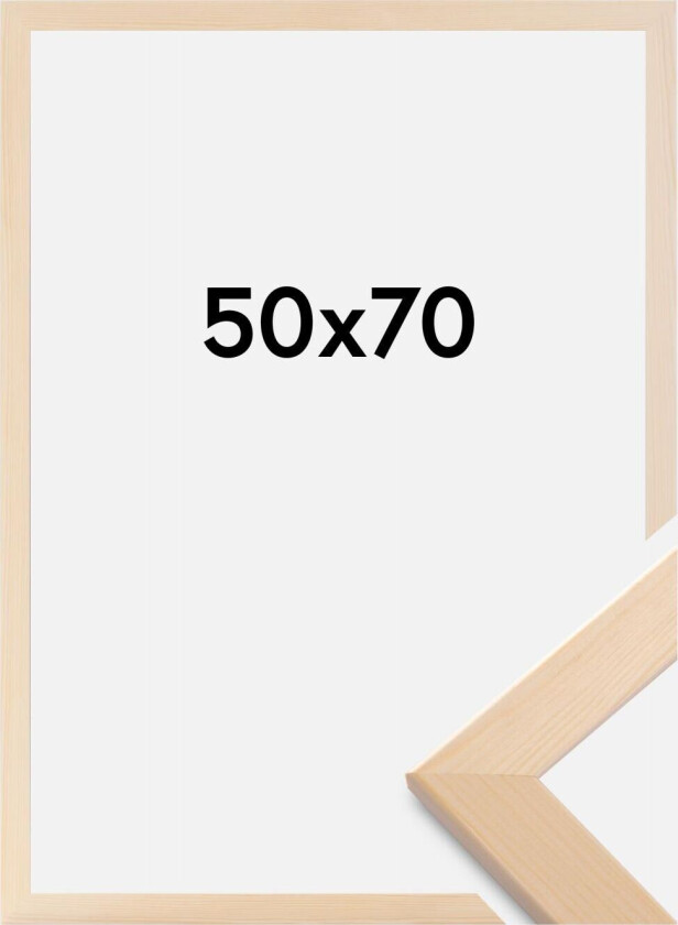 Ramme Trendline Akrylglass Natur 50x70 Cm