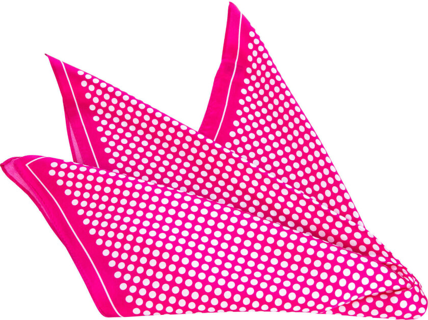 Reykjavik Scarf Magenta One Size Printed silk scarf