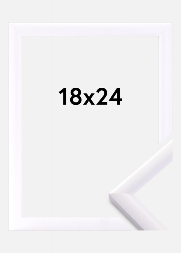 Ramme Trendstyle Hvit 18x24 Cm