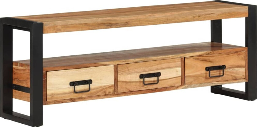 Bilde av TV-benk 120x30x45 cm heltre akasie