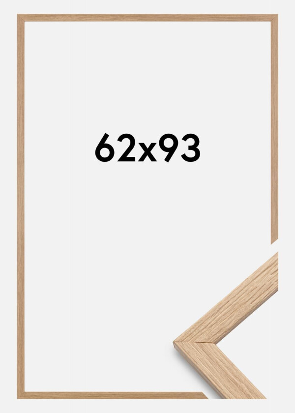Ramme Stilren Akrylglass Eik 62x93 Cm
