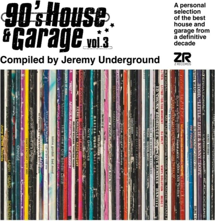 Diverse Artister 90's House & Garage 3: Compiled By Jeremy / Var CD