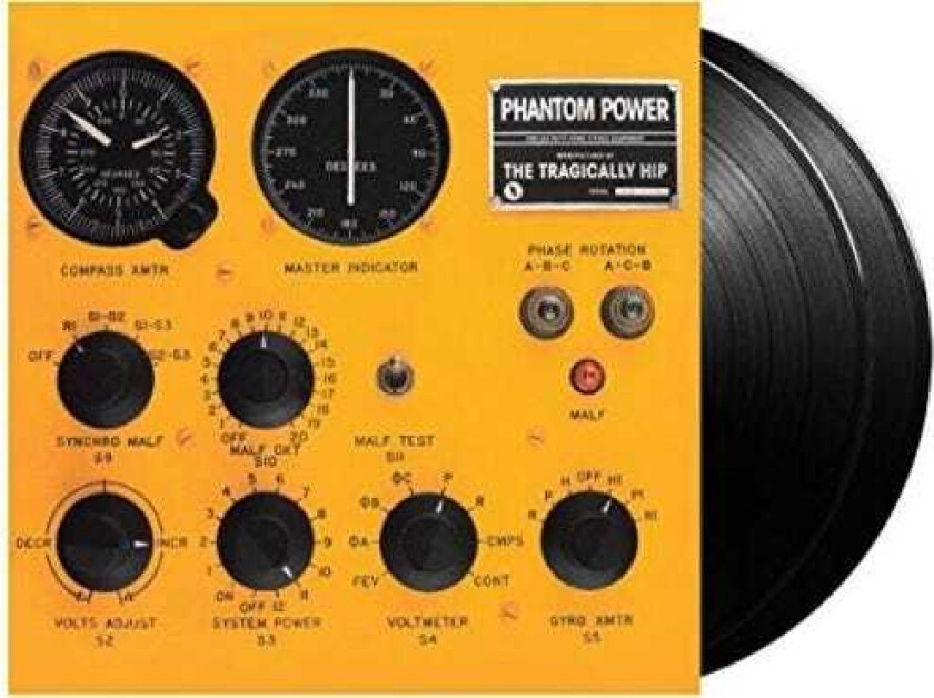 The Tragically Hip Phantom Power LP/Vinyl