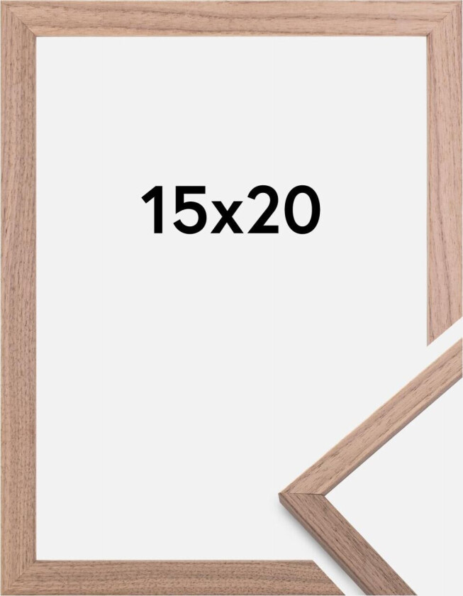 Ramme Edsbyn Lys Valnøtt 15x20 Cm