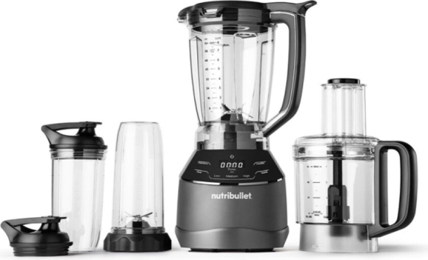 Nutribullet Nbf580b Full Size Blender Combo, Svart