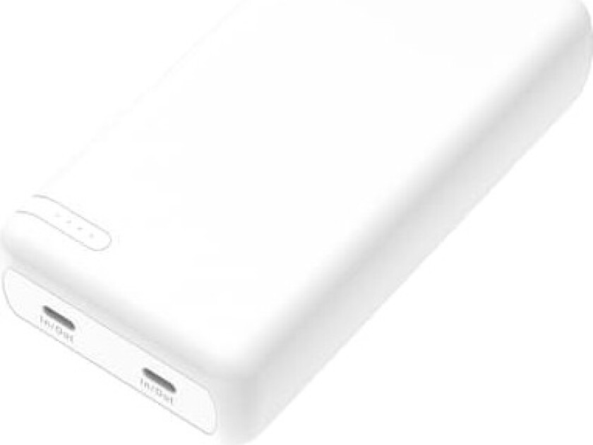 20000mAh Mini powerbank (hvit)