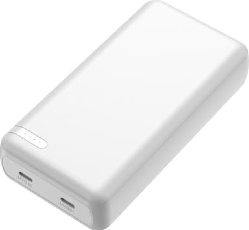 20000mAh Mini powerbank (lys grå)