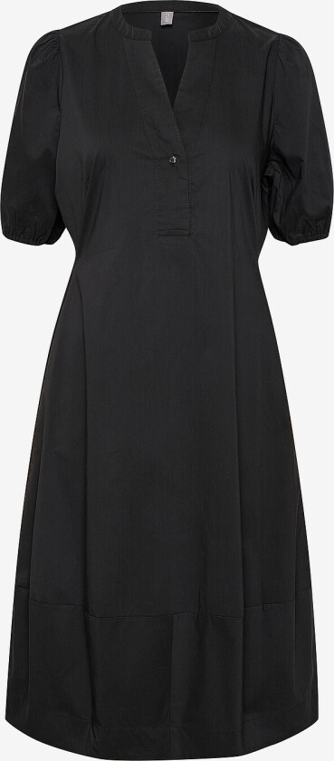 Kjole cuAntoinett SS Placket - Svart