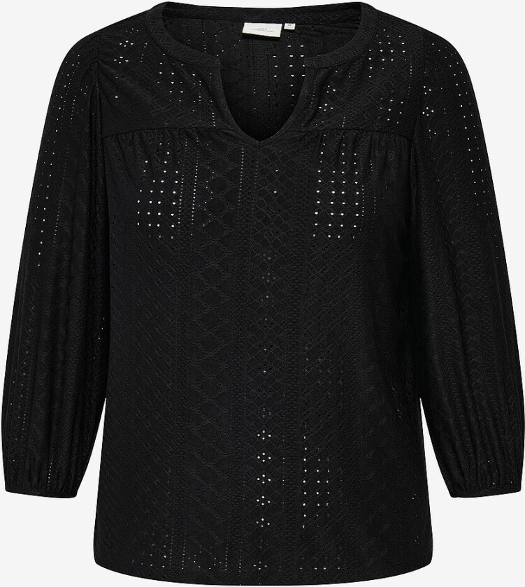 Topp carSandra 3/4 Split Top - Svart
