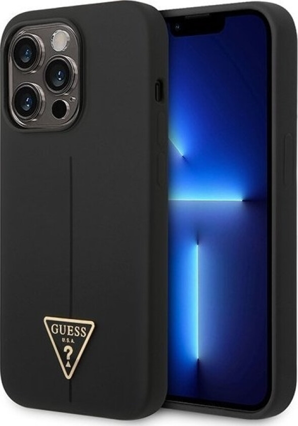 Case Guhcp14lsltgk Apple Iphone 14 Pro Black/Black Hardcase Silicone Triangle