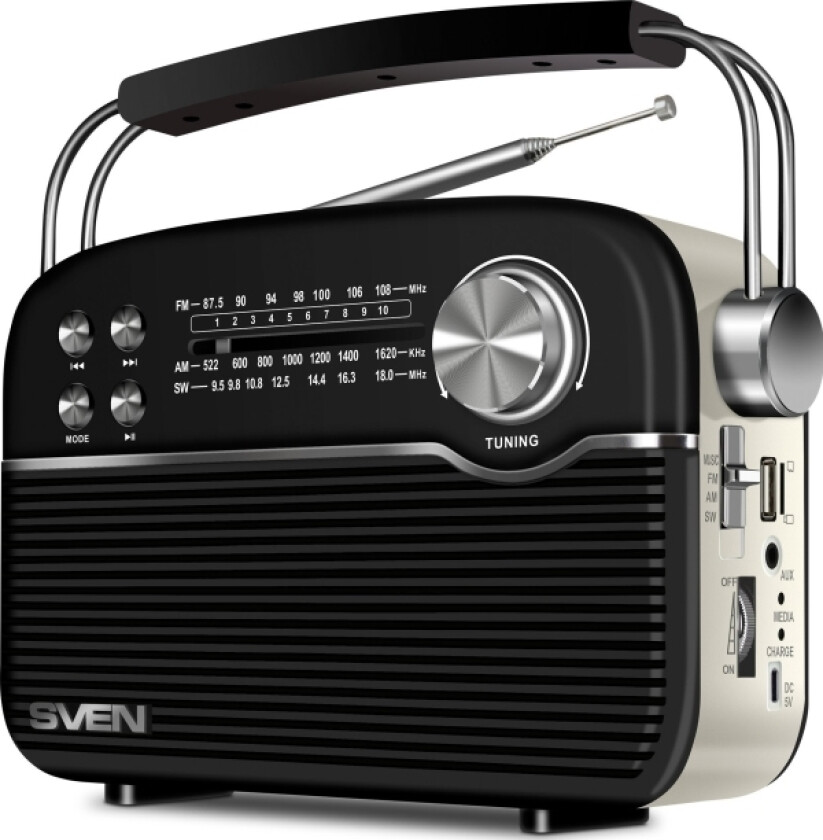 Sven Srp-505 Bærbar Trådløs Radio
