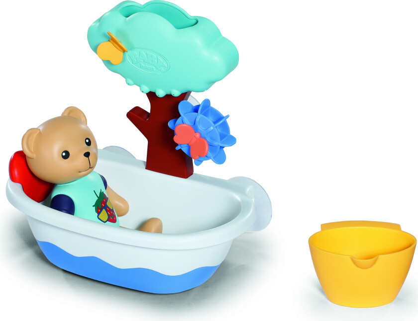BABY born Splish Splash Tub with Teddy Badelekesett Flerfarget