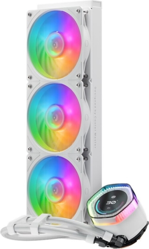 Masterliquid 360 Ion - White Edition - Væskekjølesystem For Prosessor - Radiatorstørrelse: 360 Mm - (For: Lga1700, Lga1200, Lga1151, Lg